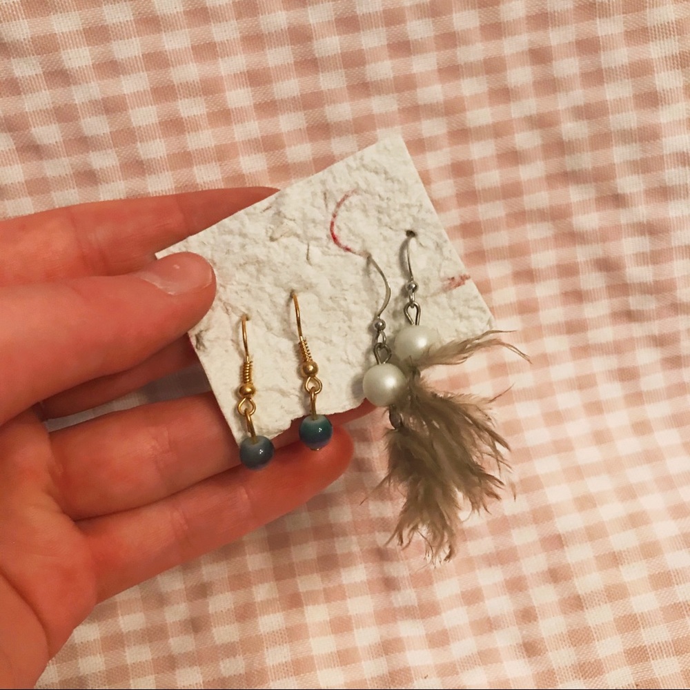 Dangling earrings
